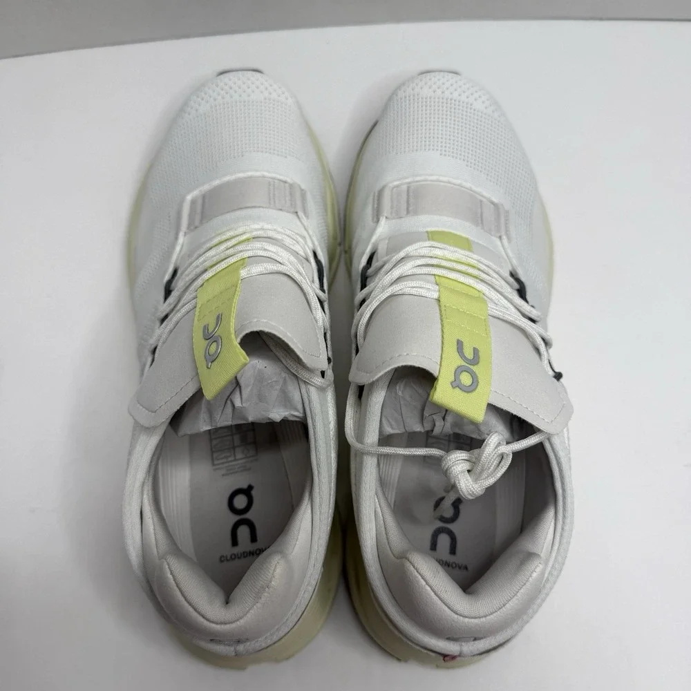 On Cloudnova Undyed White Seedling Men’s Size 10 Shoes 26.98226 New w/ Box